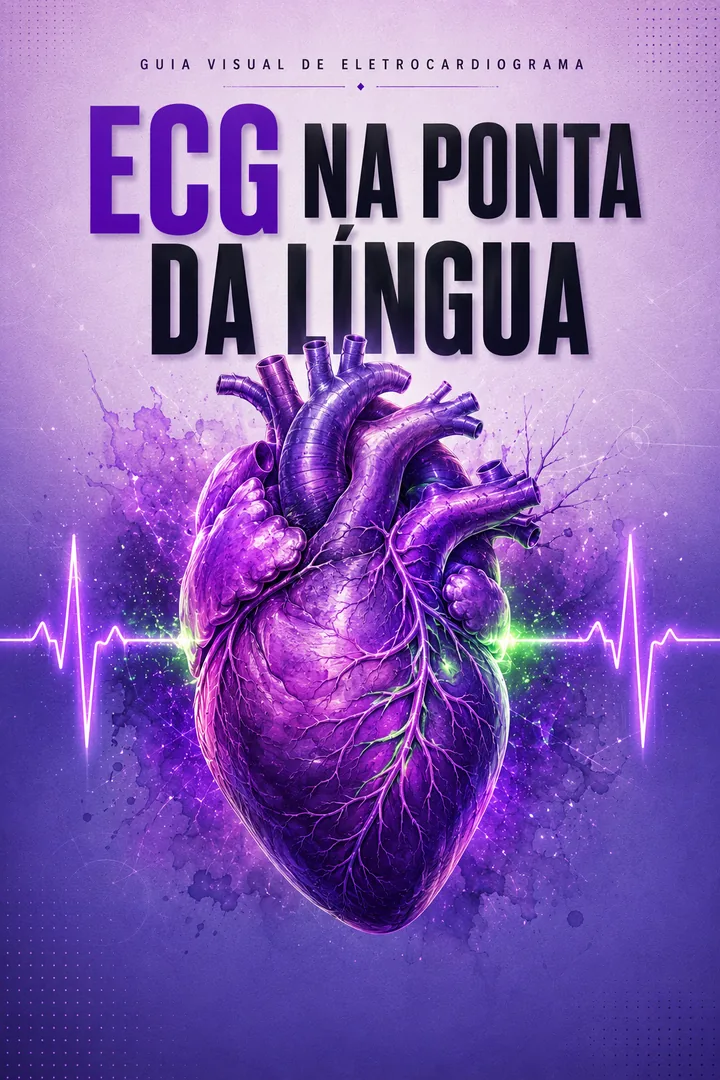 Capa do e-book ECG na Ponta da Língua